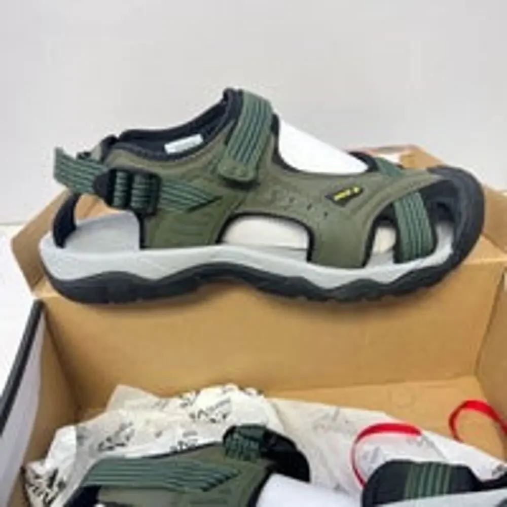 Mens Hiking Outdoor Sandals Closed Toe